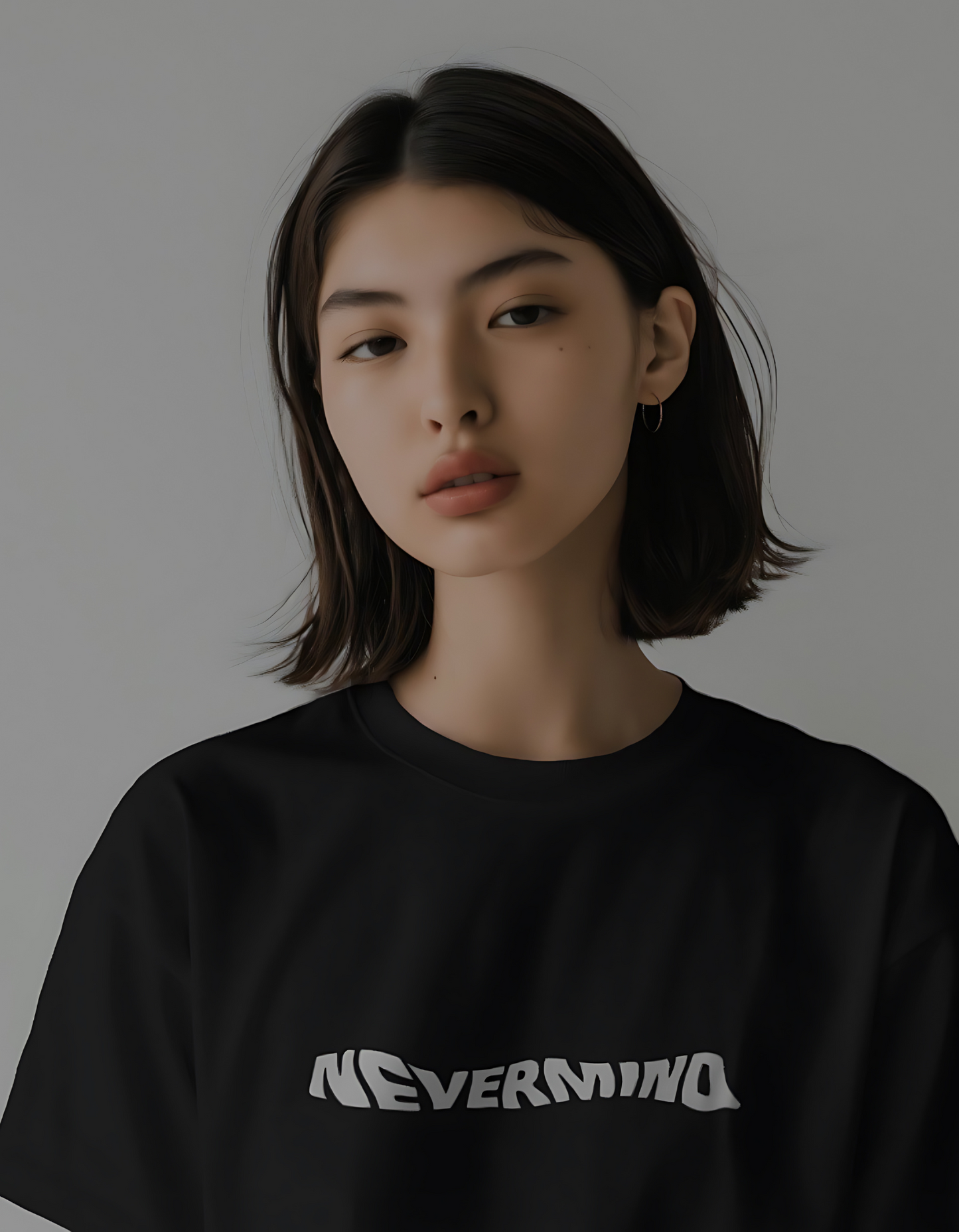 Midnight Reverie NeverMind Black Tee